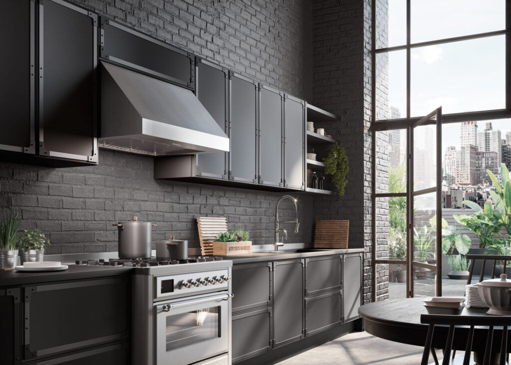 Furnishing an industrial style kitchen: here's what you need to know