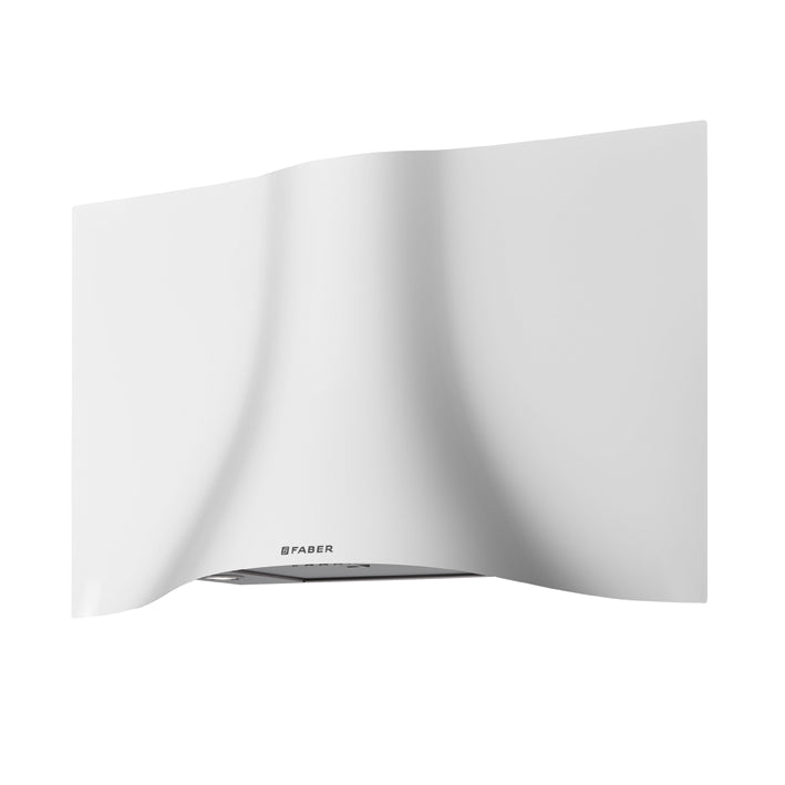 Immagine Prodotto - CAPPA VEIL WH MATT A90/2 - in colore bianco - codice prodotto 110.0324.952 - nella misura 71-90 cm - tipologia cappa a parete