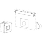 Disegno Tecnico - KIT REMOTE BLOWER FABULA - codice prodotto 112.0327.008 - tipologia prodotto accessori - categoria prodotto cappa