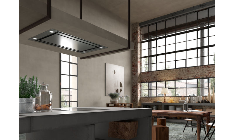 Immagine Ambientale - CAPPA HEAVEN 2.0 X 90/2 - in colore acciaio inox - codice prodotto 110.0315.792 - nella misura - tipologia cappa isola a soffitto