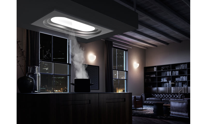 Immagine Ambientale - CAPPA INSIDE UP IX A90 - in colore acciaio inox - codice prodotto 305.0615.739 - nella misura - tipologia cappa isola a soffitto