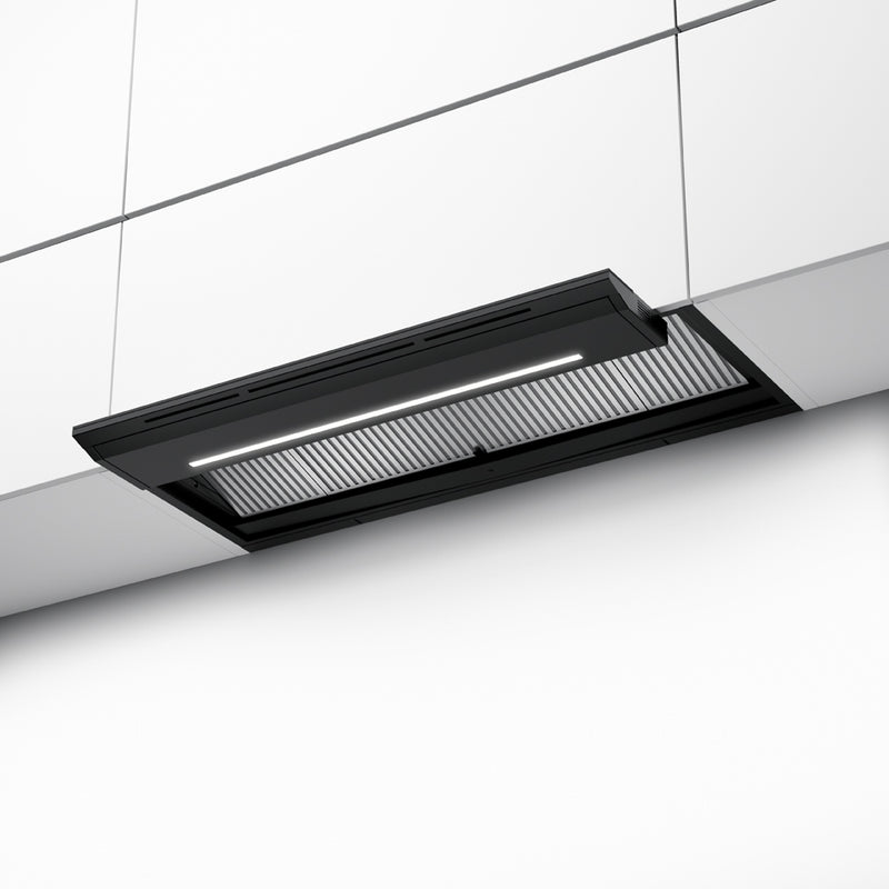 Immagine Ambientale - IN-NOVA ZERO DRIP EXTREME BK MATT A60 - in colore nero matt - codice prodotto 305.0736.210 - nella misura 91-120 cm - tipologia cappa a incasso