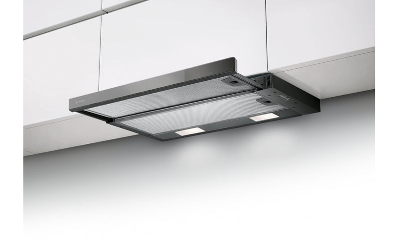 Immagine Ambientale - CAPPA FLEXA NG GLASS BK A60 - in colore nero - codice prodotto 315.0635.106 - nella misura 51-60 cm - tipologia cappa a parete