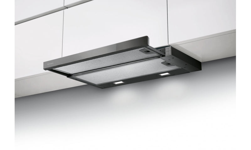 Immagine Ambientale - CAPPA FLEXA NG GLASS LUX BK A60 - in colore nero - codice prodotto 315.0635.137 - nella misura 51-60 cm - tipologia cappa a parete