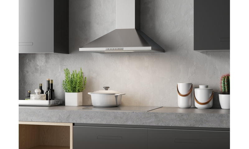 Immagine Ambientale - CAPPA VALUE PB X A90/1 - in colore acciaio inox - codice prodotto 320.0557.540 - nella misura - tipologia cappa a parete