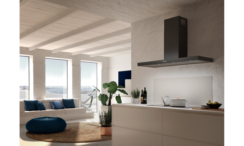 Immagine Ambientale - CAPPA STILO COMFORT BK MATT A120/2 - in colore nero matt - codice prodotto 325.0618.787 - nella misura - tipologia cappa a parete