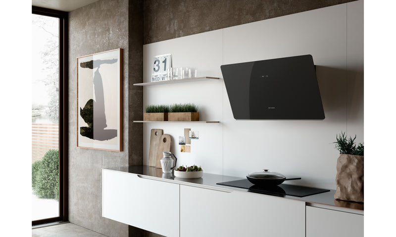 Immagine Ambientale - CAPPA GLAM LIGHT ZERO DRIP BK A80/2 - in colore nero - codice prodotto 330.0615.676 - nella misura - tipologia cappa a parete