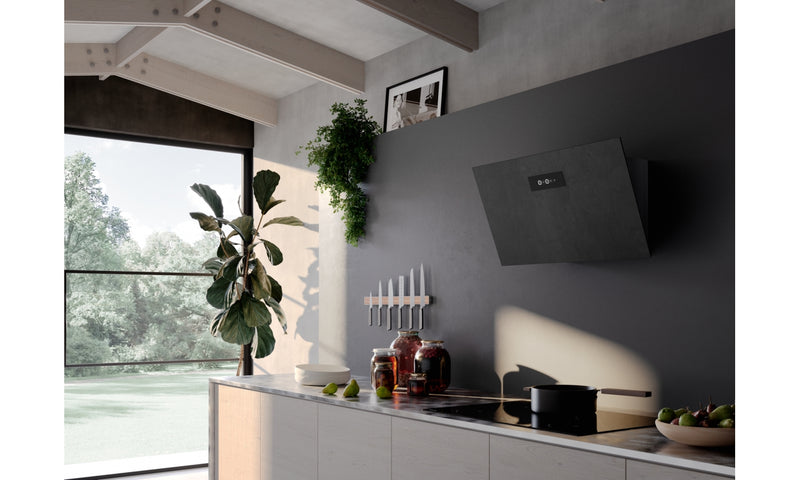 Immagine Ambientale - CAPPA GREXIA GRES DG A80 - in colore grigio scuro - codice prodotto 330.0694.726 - nella misura - tipologia cappa a parete