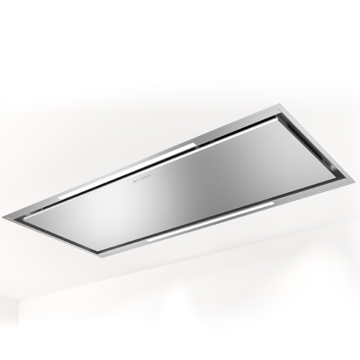 Immagine Ambientale - CAPPA HEAVEN LIGHT PRO A120 X AH - in colore acciaio inox - codice prodotto 350.0680.092 - nella misura 91-120 cm - tipologia cappa isola a soffitto