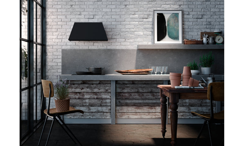 Immagine Ambientale - CAPPA CHLOE' EVO+ CAST IRON A70/2 - in colore ghisa - codice prodotto 110.0456.175 - nella misura - tipologia cappa a parete