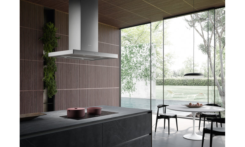 Immagine Ambientale - CAPPA STILO COMFORT ISOLA X A90/2 - in colore acciaio inox - codice prodotto 325.0618.738 - nella misura - tipologia cappa a isola