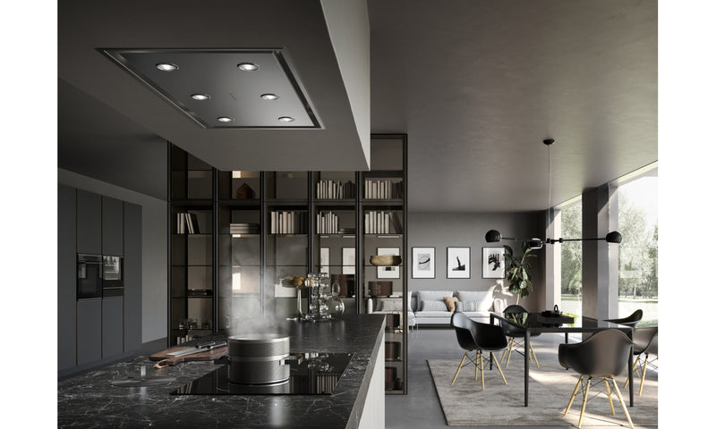 Immagine Ambientale - CAPPA HEAVEN BRIGHT A90 X KL - in colore acciaio inox - codice prodotto 350.0679.871 - nella misura - tipologia cappa isola a soffitto