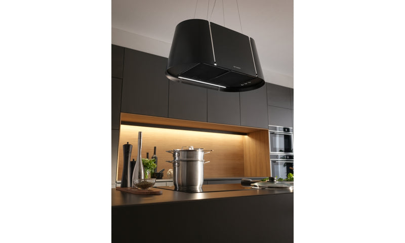 Immagine Ambientale - CAPPA BEAT XL BK MATT F80 FABER - in colore nero matt - codice prodotto 345.0698.955 - nella misura - tipologia cappa isola sospesa