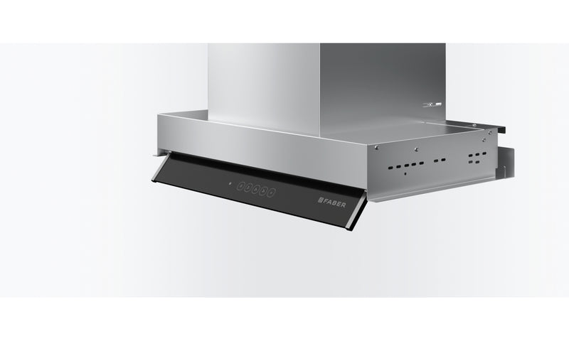 Immagine Dettaglio Prodotto - CAPPA IN-NOVA TOUCH BK/X A60/2 - in colore nero - codice prodotto 305.0611.152 - nella misura - tipologia cappa a incasso