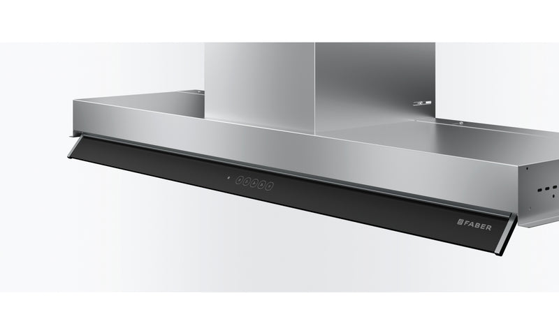 Immagine Dettaglio Prodotto - CAPPA IN-NOVA TOUCH BK/X A120/2 - in colore nero - codice prodotto 305.0611.154 - nella misura - tipologia cappa a incasso