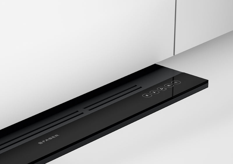 Immagine Dettaglio Prodotto - IN-NOVA ZERO DRIP EXTREME BK MATT A60 - in colore nero matt - codice prodotto 305.0736.210 - nella misura 91-120 cm - tipologia cappa a incasso