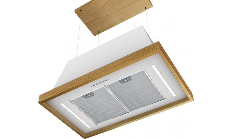 Immagine Dettaglio Prodotto - CAPPA THEA IS.EV8 WH MATT F80 SC/2 - in colore bianco - codice prodotto 321.0517.781 - nella misura - tipologia cappa a isola