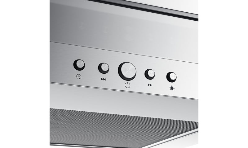 Immagine Dettaglio Prodotto - Cappa TGL X A60 2LS - in colore acciaio inox - codice prodotto 325.0568.802 - nella misura 51-60 cm - tipologia cappa a parete