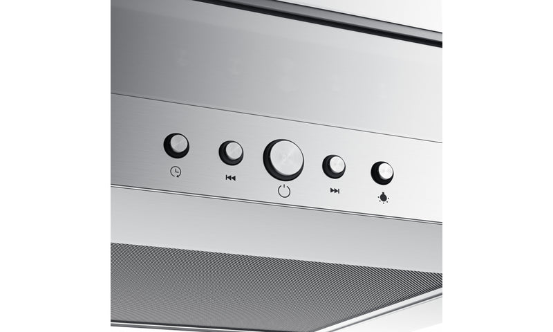 Immagine Dettaglio Prodotto - Cappa TGL X A90 2LS - in colore acciaio inox - codice prodotto 325.0568.803 - nella misura 71-90 cm - tipologia cappa a parete