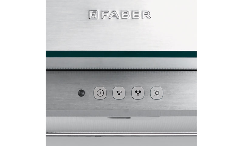 Immagine Dettaglio Prodotto - CAPPA NICE LED SRM X/V NS A60/2 - in colore acciaio inox / vetro - codice prodotto 325.0617.052 - nella misura - tipologia cappa a parete