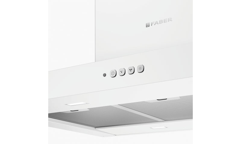 Immagine Dettaglio Prodotto - CAPPA STILO COMFORT ISOLA WH MATT A90/2 - in colore bianco - codice prodotto 325.0618.793 - nella misura - tipologia cappa a isola