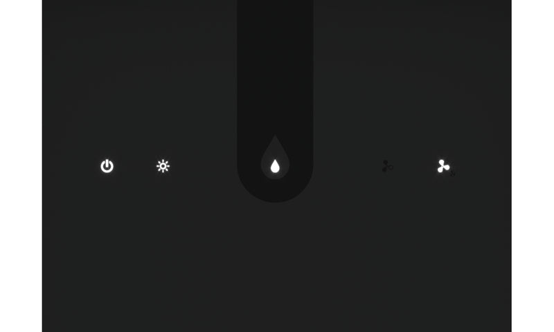 Immagine Dettaglio Prodotto - CAPPA GLAMFIT ZERO DRIP PLUS BK M A80 KL - in colore nero - codice prodotto 330.0615.738 - nella misura - tipologia cappa a parete