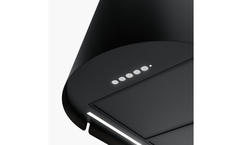 Immagine Dettaglio Prodotto - CAPPA BEAT XL BK MATT F80 FABER - in colore nero matt - codice prodotto 345.0698.955 - nella misura - tipologia cappa isola sospesa