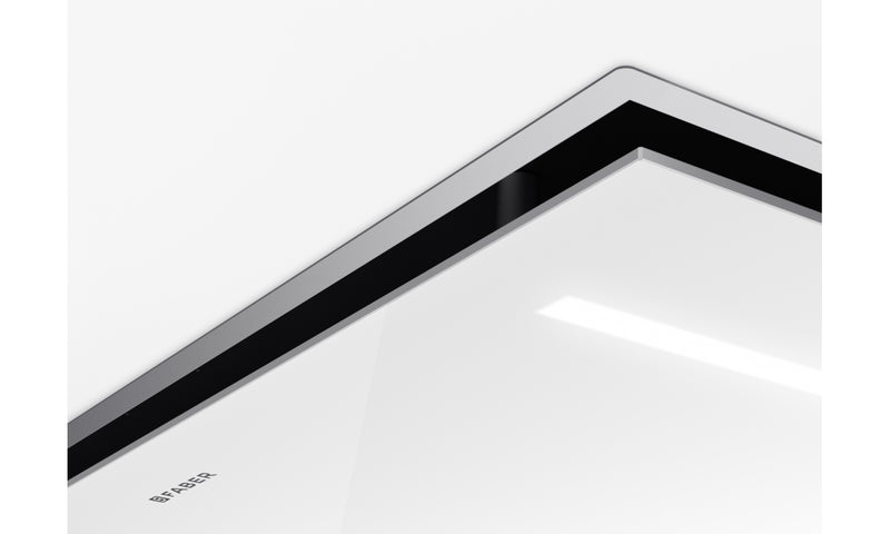 Immagine Dettaglio Prodotto - CAPPA HEAVEN DUAL LIGHT A90 G/WH FLAT - in colore bianco - codice prodotto 350.0679.874 - nella misura - tipologia cappa isola a soffitto