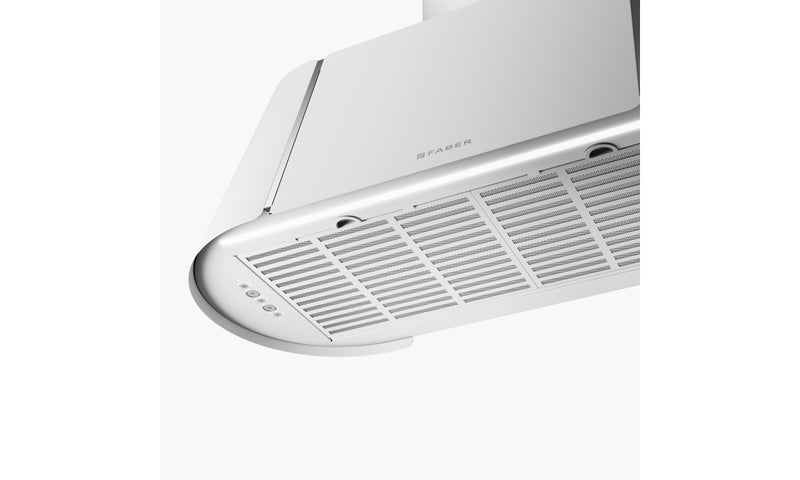 Immagine Dettaglio Prodotto - BEAT XL WALL WHITE MATT F80 - in colore bianco - codice prodotto 335.0729.326 - nella misura - tipologia cappa a parete