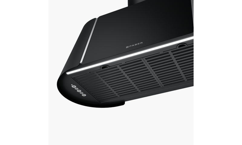 Immagine Dettaglio Prodotto - BEAT XL WALL BLACK MATT F80 - in colore nero - codice prodotto 335.0729.327 - nella misura - tipologia cappa a parete