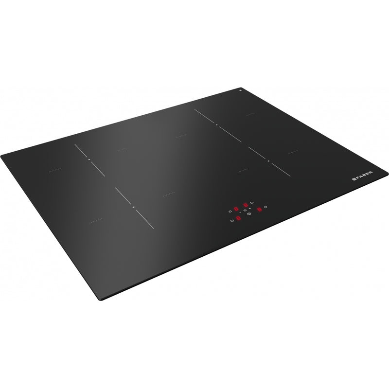 Immagine Prodotto - PIANO A INDUZIONE FBH 64 BK FFI - in colore vetro nero - codice prodotto 108.0604.932 - nella misura 60x50 cm - tipologia piano a induzione