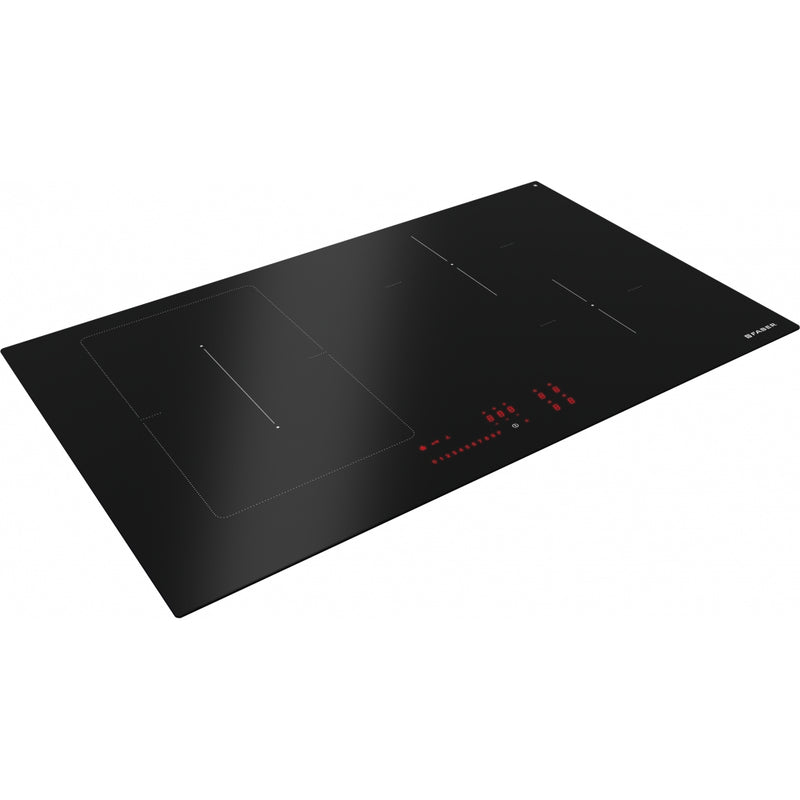 Immagine Prodotto - PIANO A INDUZIONE FCH 84 BK KL - in colore vetro nero - codice prodotto 108.0604.935 - nella misura 80x50 cm - tipologia piano a induzione