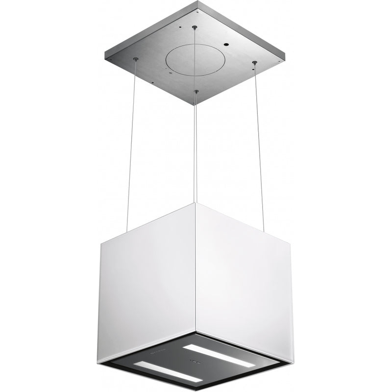 Immagine Prodotto - CAPPA LYBRA PLUS KL/2 - in colore bianco - codice prodotto 110.0255.507 - nella misura 0-50 cm - tipologia cappa isola sospesa