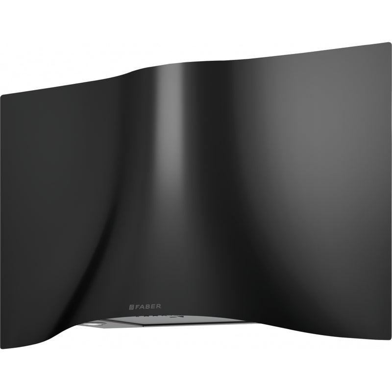 Immagine Prodotto - CAPPA VEIL BK A90/2 - in colore nero - codice prodotto 110.0324.954 - nella misura 71-90 cm - tipologia cappa a parete