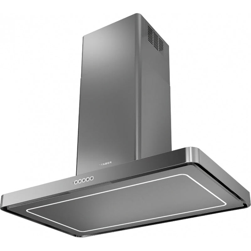 Immagine Prodotto - CAPPA T-LIGHT IS.INOX A100 EVO/2 - in colore acciaio inox - codice prodotto 110.0456.264 - nella misura 91-120 cm - tipologia cappa a isola
