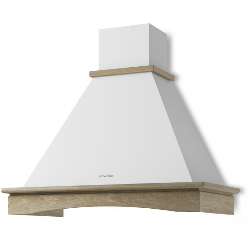 Immagine Prodotto - CAPPA RANCH 90 NF - in colore bianco - codice prodotto 321.0693.747 - nella misura 71-90 cm - tipologia cappa a parete