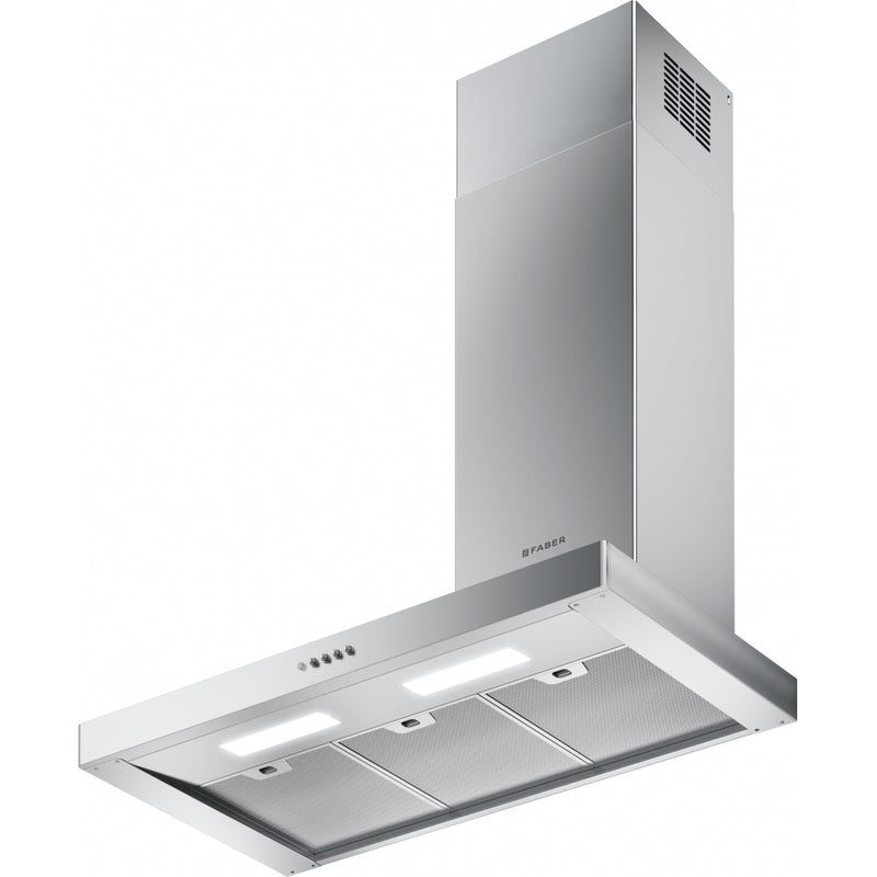 Immagine Prodotto - CAPPA STILO SRM DX/SP A90/2 - in colore acciaio inox - codice prodotto 325.0518.928 - nella misura 71-90 cm - tipologia cappa a parete