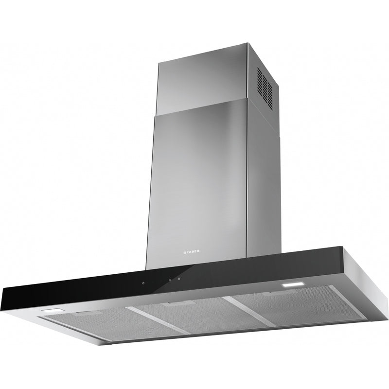 Immagine Prodotto - CAPPA STILO GLASS SMART A60/2 - in colore acciaio inox / vetro - codice prodotto 325.0617.017 - nella misura 51-60 cm - tipologia cappa a parete