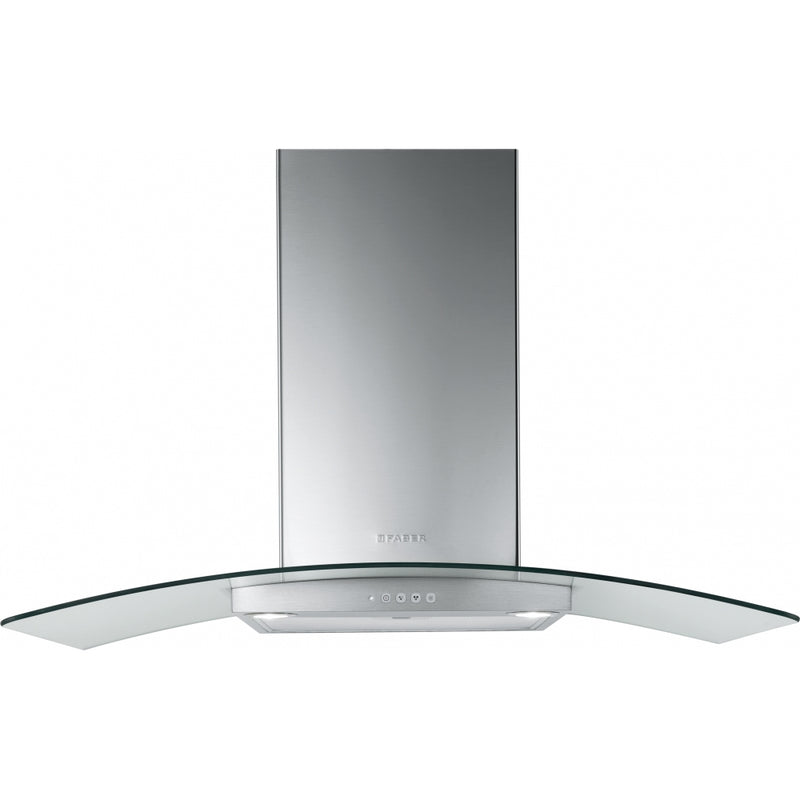 Immagine Prodotto - CAPPA RAY SRM LED X/V NS A90/2 - in colore acciaio inox / vetro - codice prodotto 325.0617.051 - nella misura 71-90 cm - tipologia cappa a parete