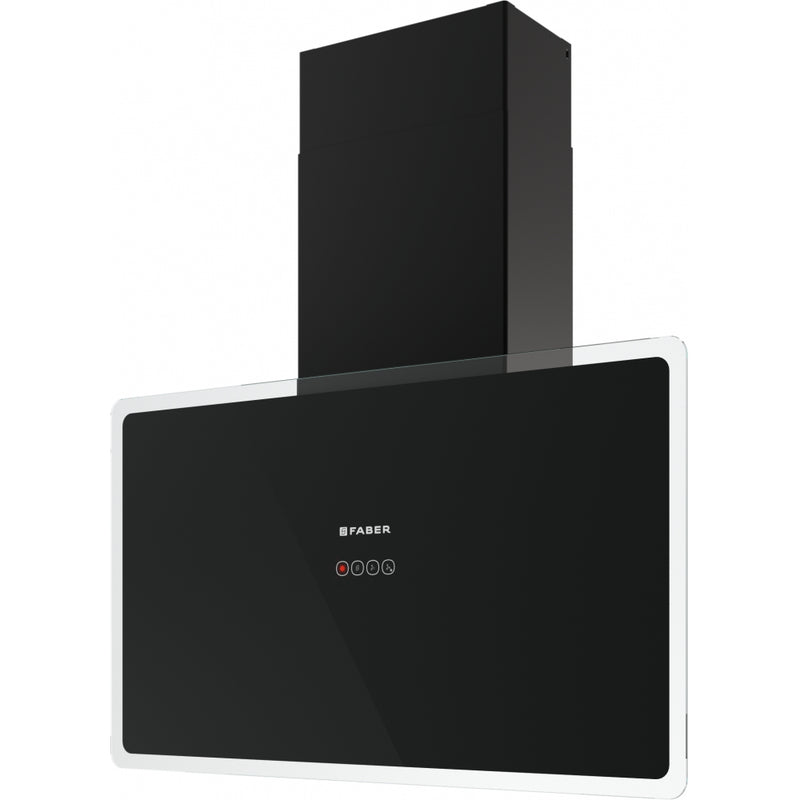 Immagine Prodotto - CAPPA GLAM FIT 80 BK - in colore nero - codice prodotto 330.0528.269 - nella misura 71-90 cm - tipologia cappa a parete