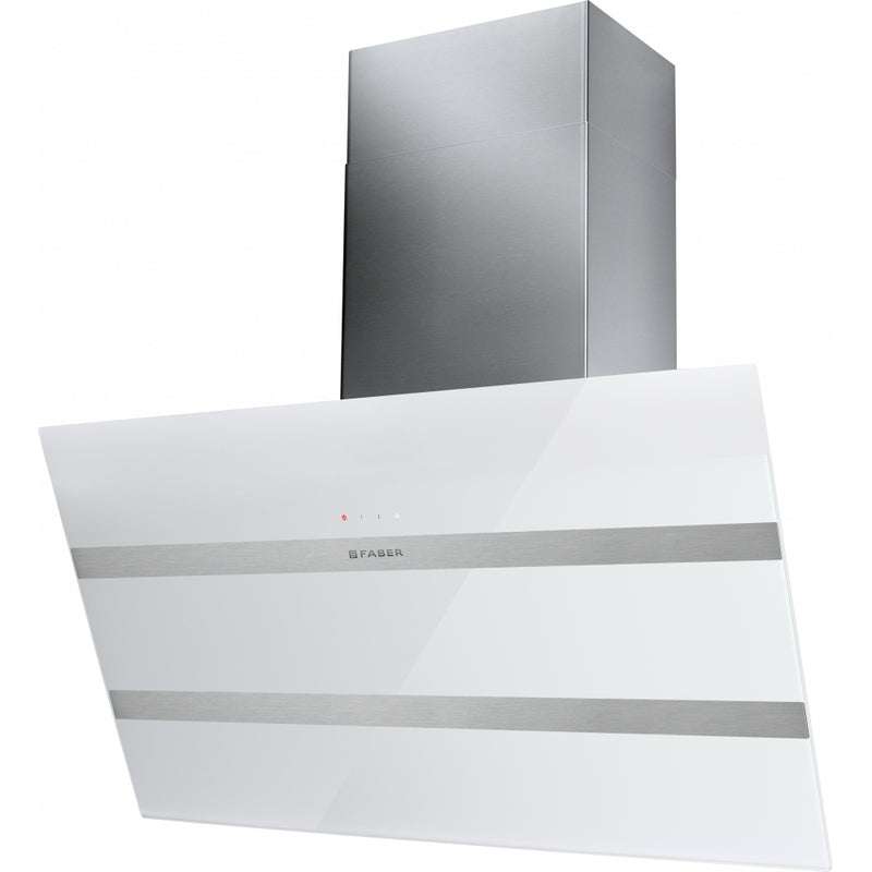 Immagine Prodotto - CAPPA STEELMAX EV8 LED WH/X A80/2 - in colore bianco - codice prodotto 330.0538.523 - nella misura 71-90 cm - tipologia cappa a parete