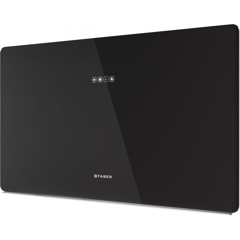 Immagine Prodotto - CAPPA GLAM FIT ZERO DRIP BK 80 - in colore nero - codice prodotto 330.0615.657 - nella misura 71-90 cm - tipologia cappa a parete