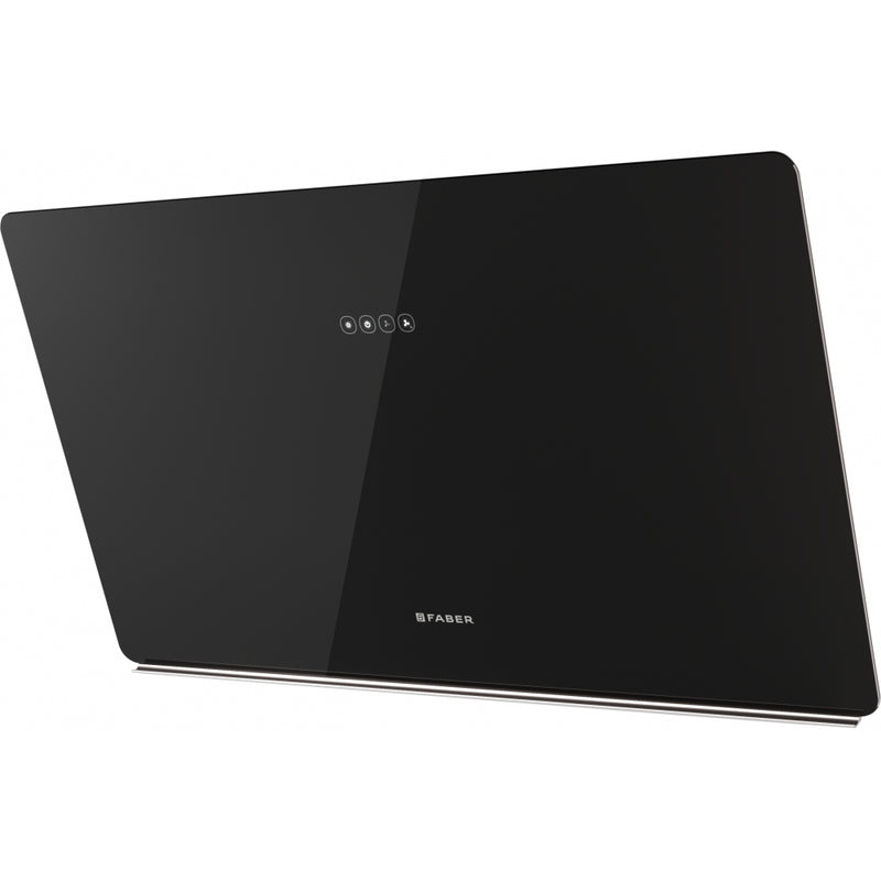 Immagine Prodotto - CAPPA GLAM LIGHT ZERO DRIP BK A80/2 - in colore nero - codice prodotto 330.0615.676 - nella misura 71-90 cm - tipologia cappa a parete