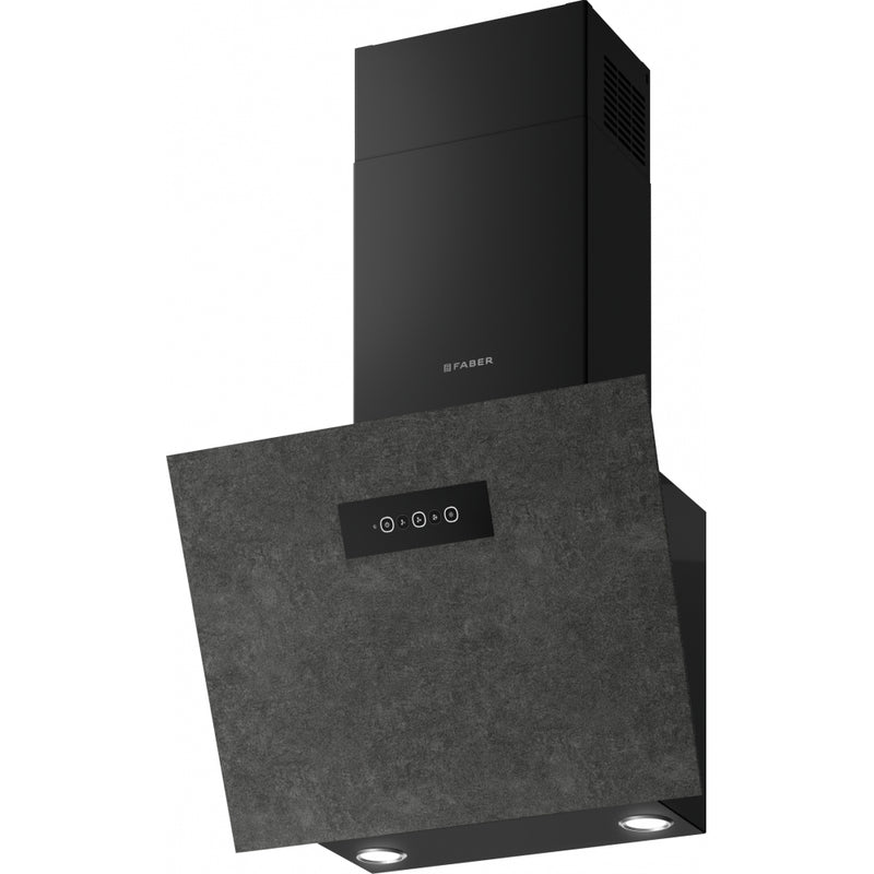 Immagine Prodotto - CAPPA GREXIA GRES DG A60 - in colore grigio scuro - codice prodotto 330.0694.725 - nella misura 51-60 cm - tipologia cappa a parete