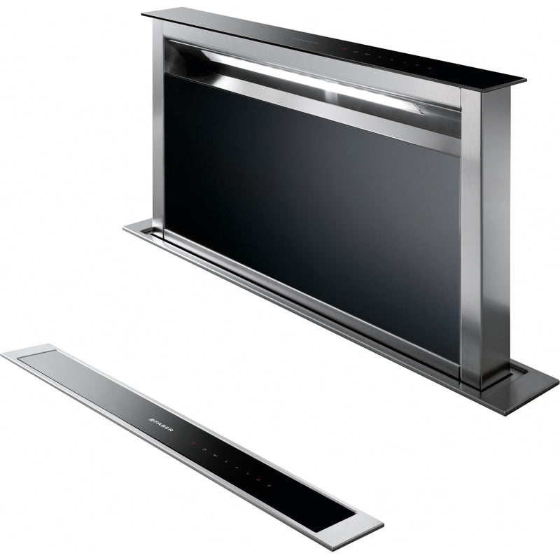 Immagine Prodotto - CAPPA FABULA EVO+BK A90/2 - in colore nero - codice prodotto 340.0492.566 - nella misura 71-90 cm - tipologia cappa downdraft