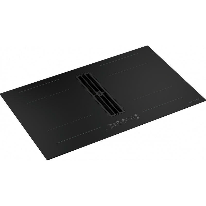 Immagine Prodotto - PIANO ASPIRANTE GALILEO WIDE - in colore nero - codice prodotto 340.0744.639 - nella misura 83x52 - tipologia piano aspirante