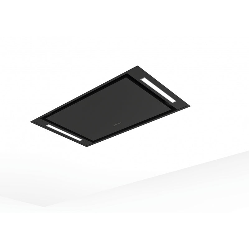 Immagine Prodotto - CAPPA HEAVEN 2.0 BK M FLAT A90/2 - in colore nero - codice prodotto 350.0663.966 - nella misura 71-90 cm - tipologia cappa isola a soffitto