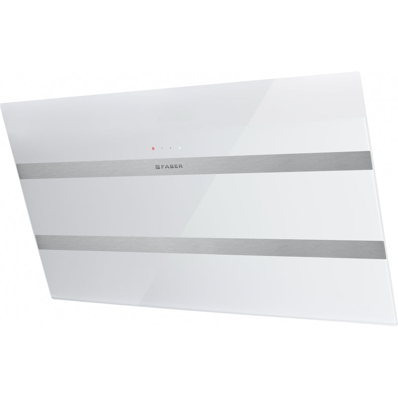 Immagine Prodotto - CAPPA STEELMAX EV8 LED WH/X A80/2 - in colore bianco - codice prodotto 330.0538.523 - nella misura 71-90 cm - tipologia cappa a parete