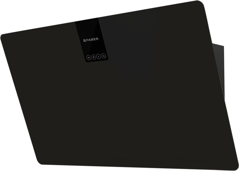 Immagine Prodotto - CAPPA SOFT EDGE NERO INGO A80 DE - in colore grigio scuro - codice prodotto 330.0702.893 - nella misura - tipologia cappa a parete