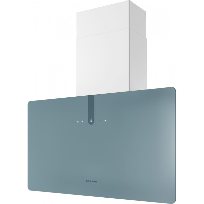 Immagine Prodotto - CAPPA GLAM FIT ZERO DRIP PLUS DB M A80 - in colore blu polvere matt - codice prodotto 330.0615.737 - nella misura - tipologia cappa a parete